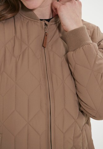 Weather Report Athletic Jacket 'Piper' in Brown