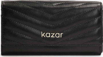 Kazar Wallet in Black: front