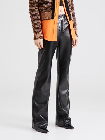 PATRIZIA PEPE Boot cut Pants in Black: front