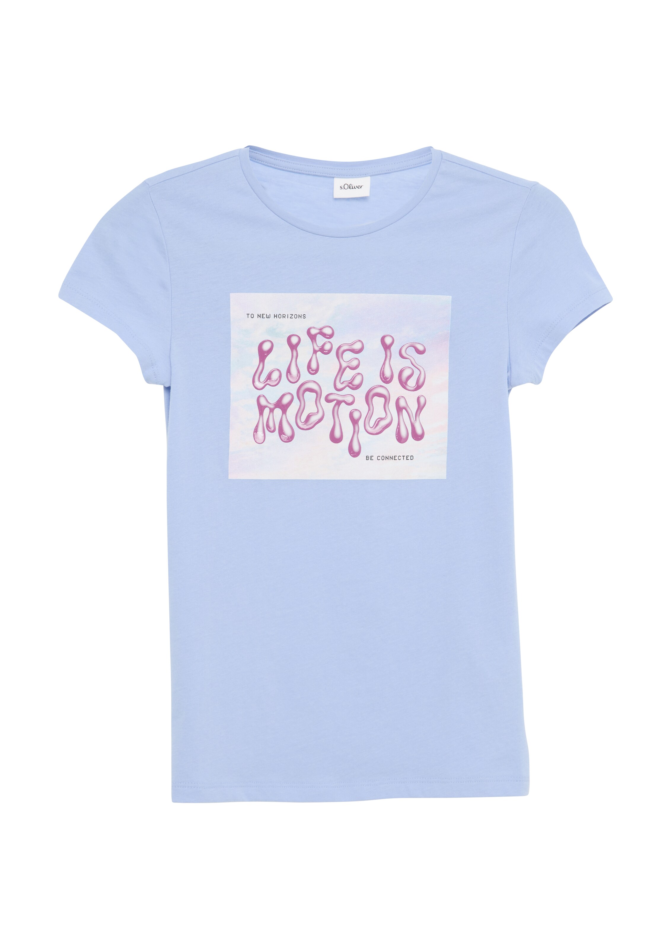 T-Shirt s.Oliver en bleu : devant