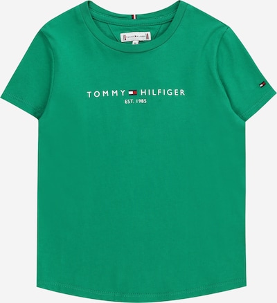 TOMMY HILFIGER Skjorte 'ESSENTIAL' i mørkeblå / grønn / rød / hvit, Produktvisning