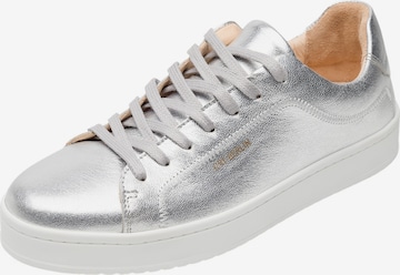 N91 Sneakers 'Original Draft' in Silver: front