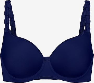 Format T-Shirt BH 'Casual' in Blau: Vorderseite