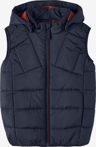 Gilet 'MEMPHIS' NAME IT en bleu : devant