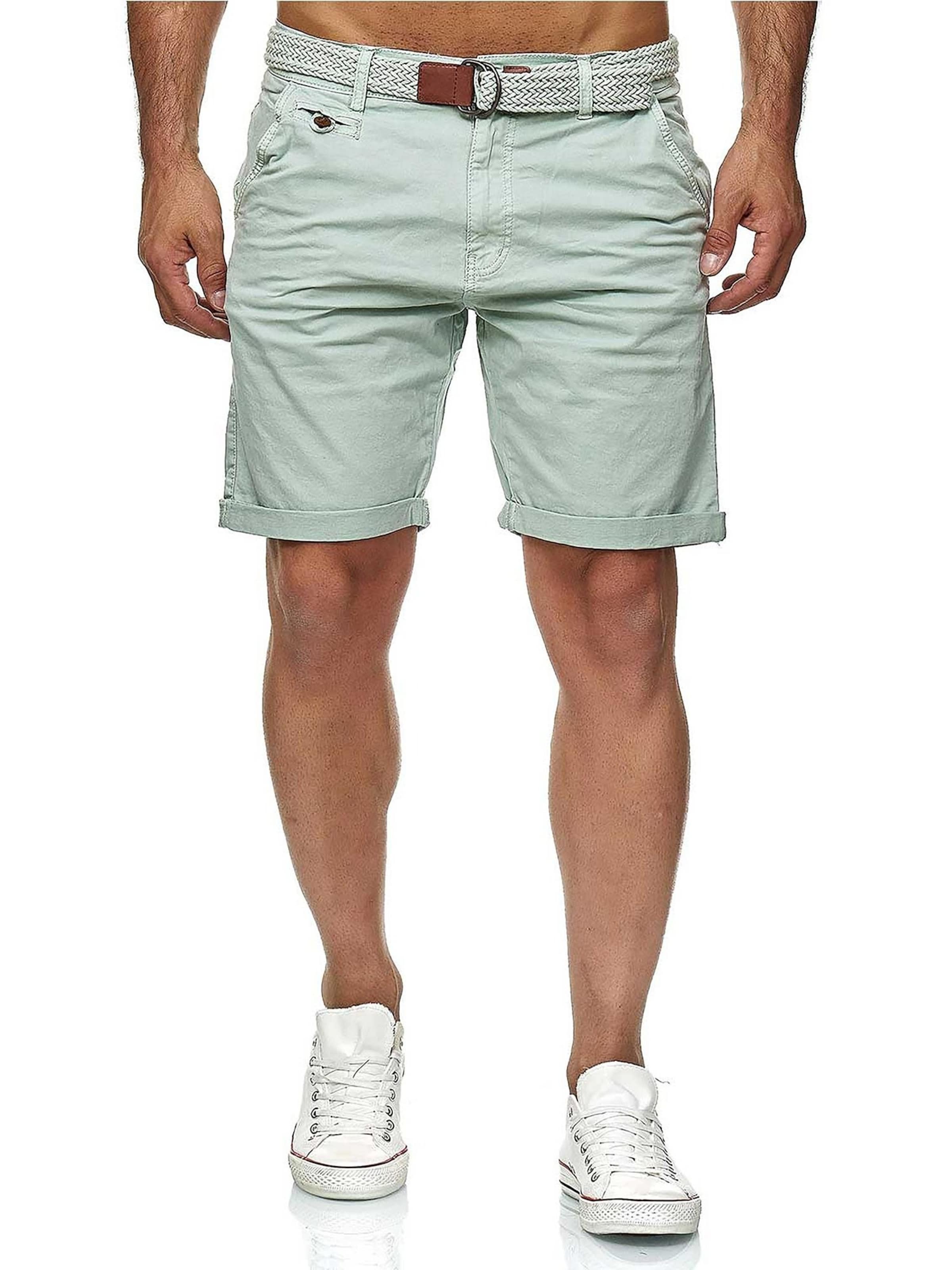 INDICODE Regular Hose 'Indicode Conor'‌‌‌‌‌‌‌ in Grün: Vorderseite