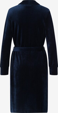 Hanro Dressing Gown ' Favourites ' in Blue