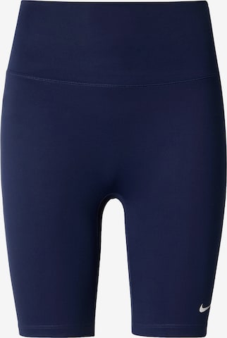 Pantalon de sport 'ONE' NIKE en bleu : devant