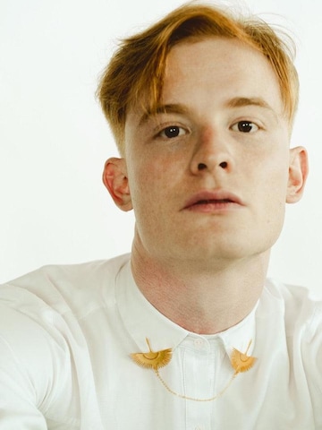 Spilla 'The Peafowl' di Les Reines in oro