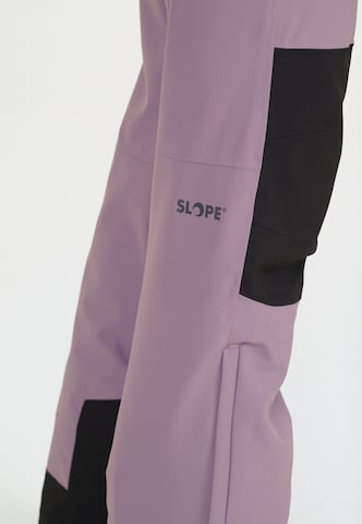 SLOPE Regular Sports trousers 'Kenwood' in Purple