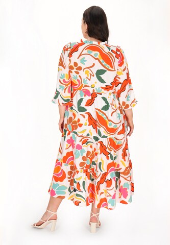 Usha Jurk in Gemengde kleuren