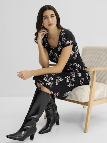 bonprix Jerseykleid in Schwarz