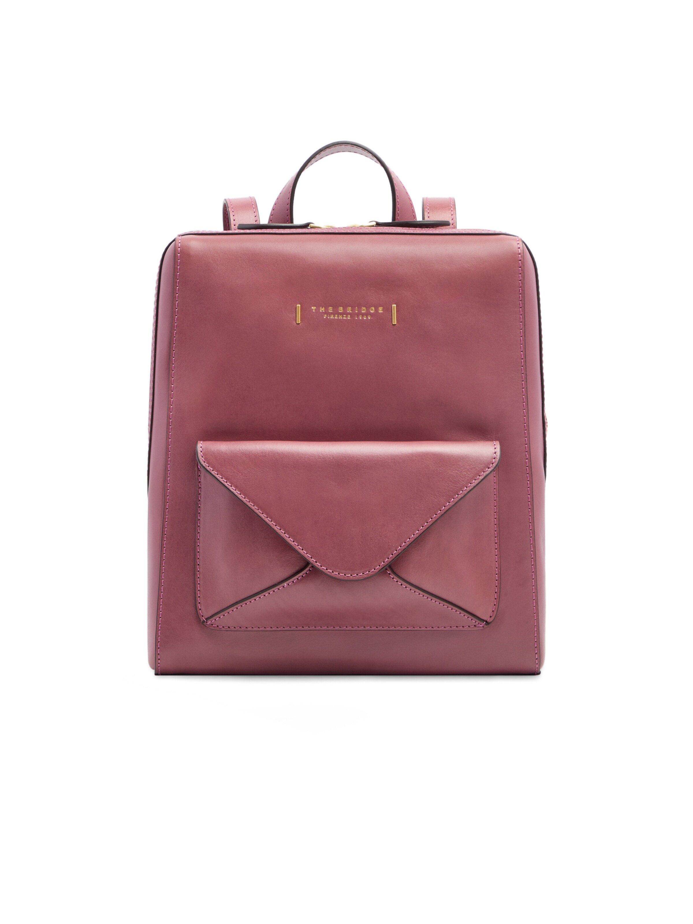 The Bridge Rucksack‌‌ in Pink: Vorderseite