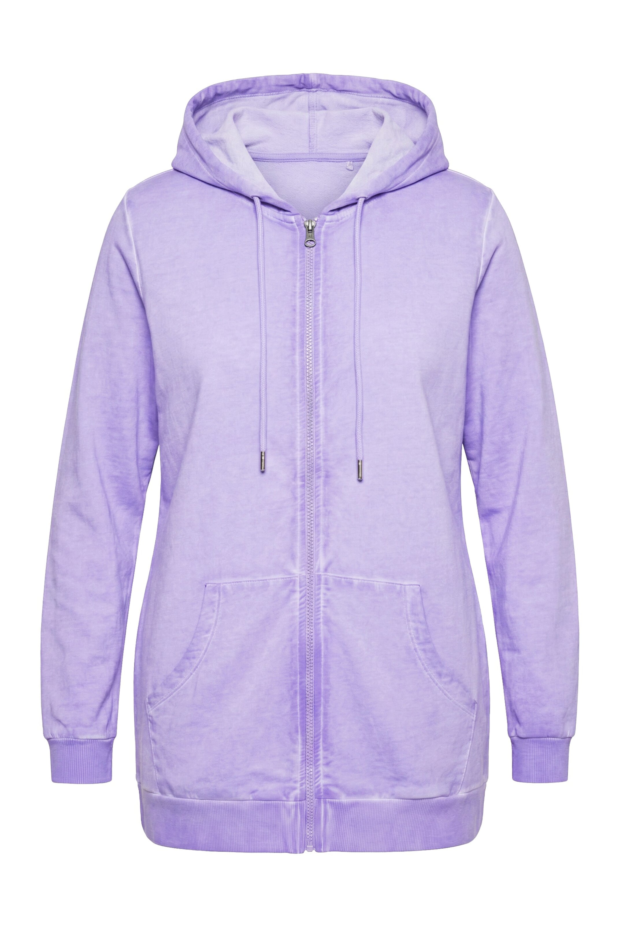 Angel of Style Sweat jacket in Purple: front