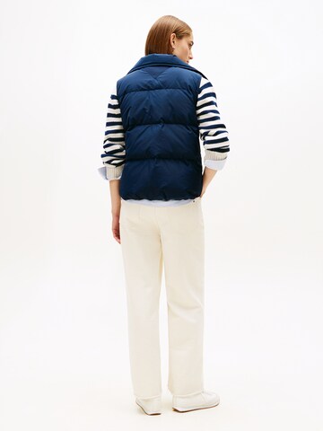 TOMMY HILFIGER Brezrokavnik | modra barva
