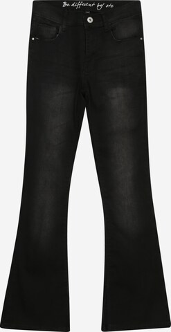 STACCATO Flared Jeans i svart: forside