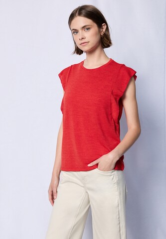 Street One Studio Top in Red: front