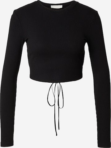 Tricou 'Norina' de la LeGer by Lena Gercke pe negru: față