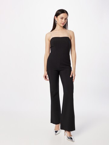 Warehouse Jumpsuit in Zwart: voorkant