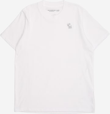 Abercrombie & Fitch Shirt 'ESSENTIAL' in White: front