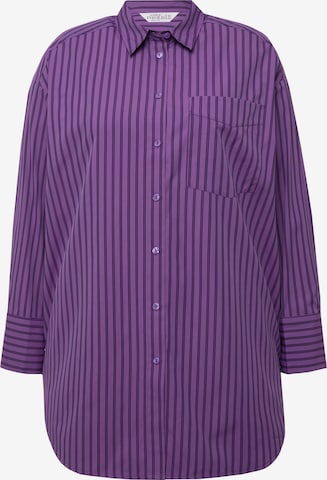 Studio Untold Blouse in Purple: front