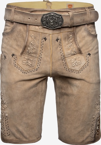 Country Maddox Traditional Pants 'Zugersee' in Brown: front