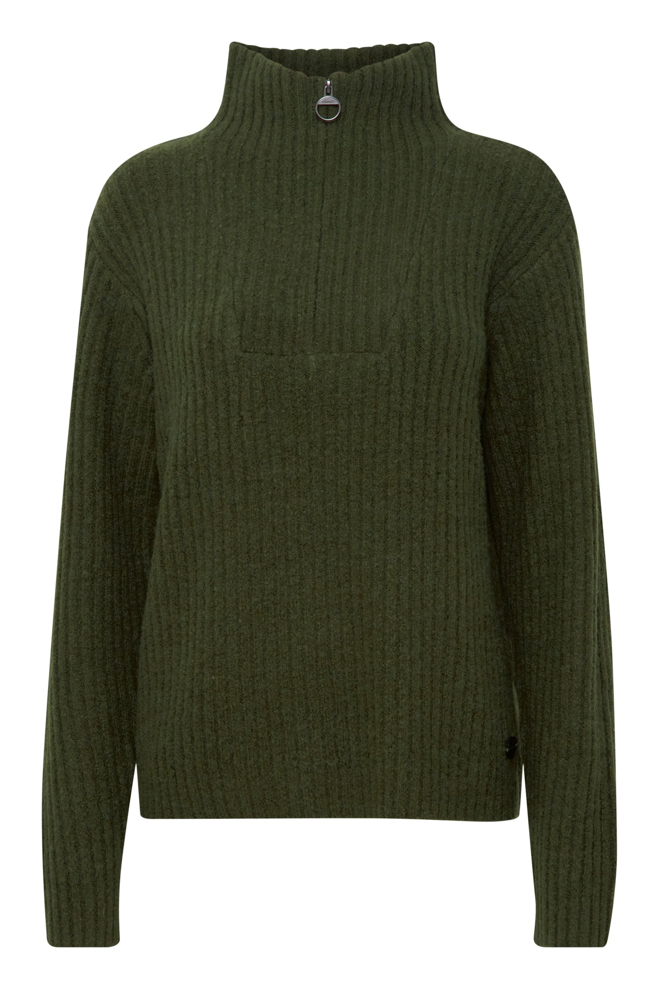 Oxmo Sweater 'Saline' in Green: front