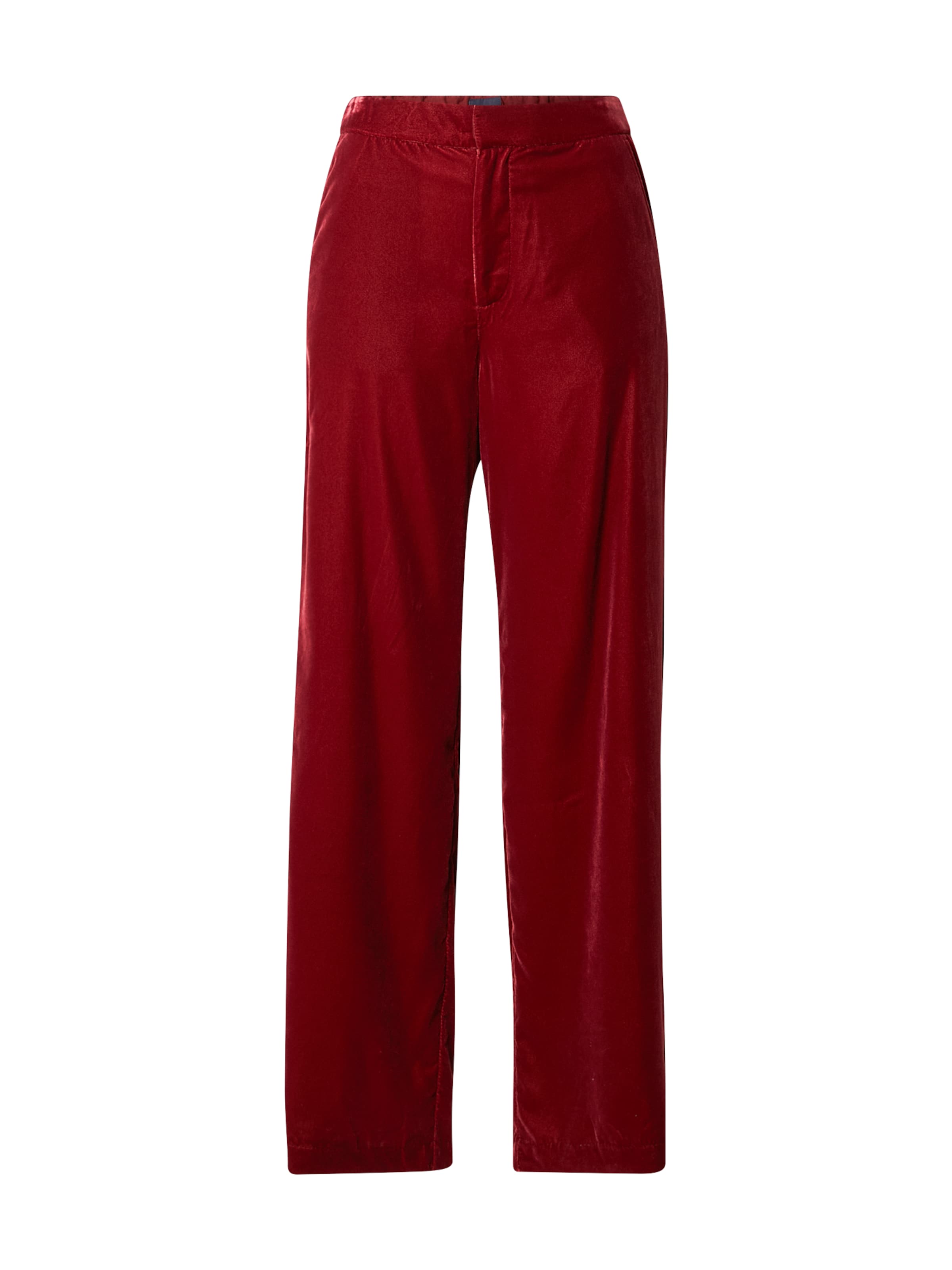 GAP Wide leg Trousers in Red: front