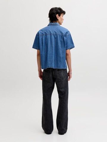 JACK & JONES Comfort Fit Hemd in Blau