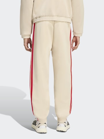 ADIDAS SPORTSWEAR Tapered Παντελόνι φόρμας 'STADIUM' σε μπεζ