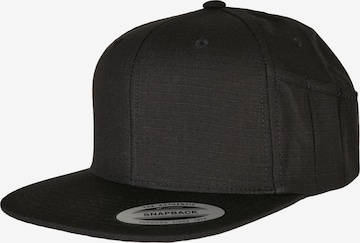Cappello da baseball di Flexfit in nero: frontale