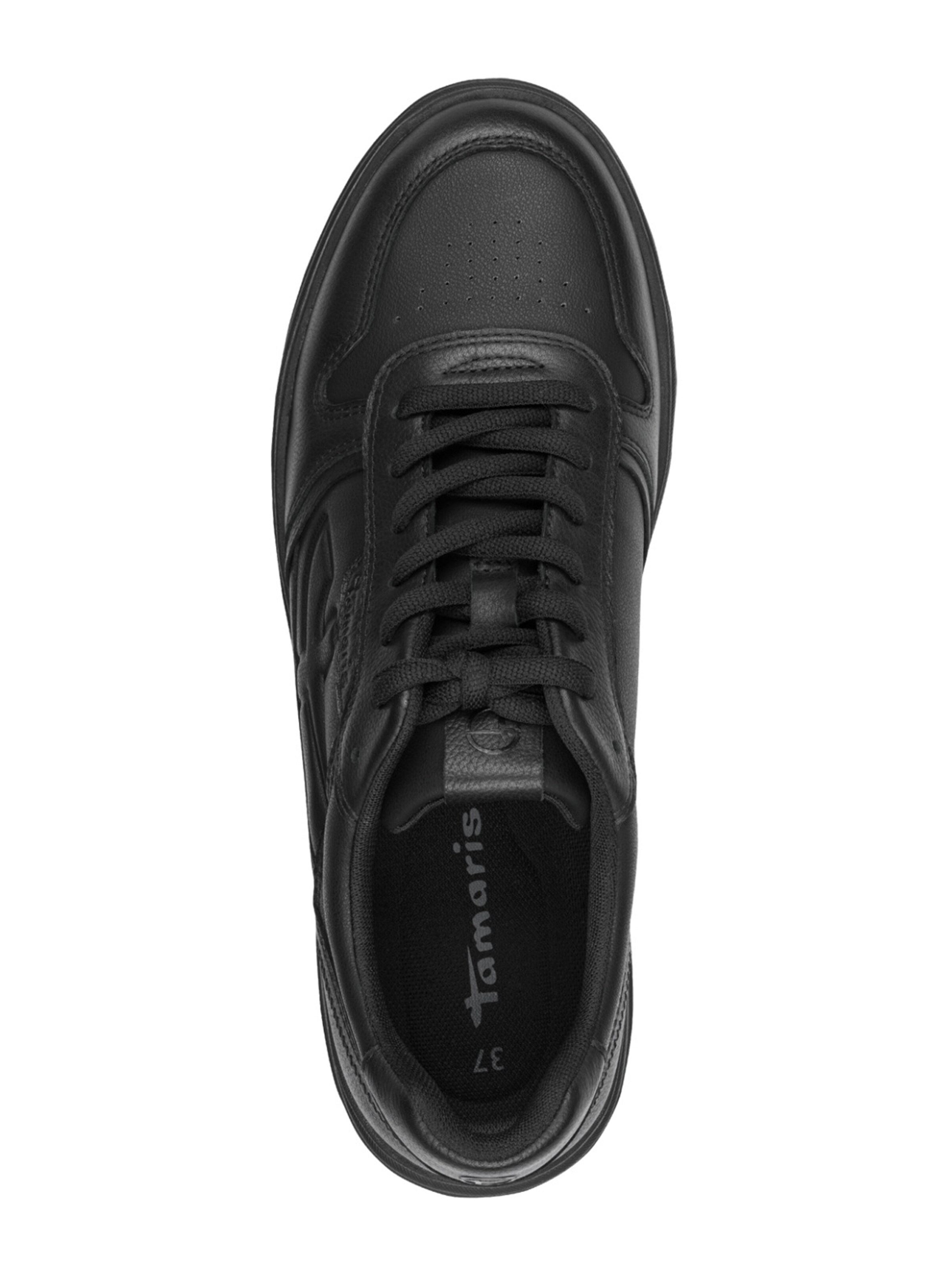 juoda Tamaris Sportbačiai be auliuko