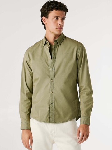 Regular fit Camicia 'Charly' di Pepe Jeans in verde: frontale