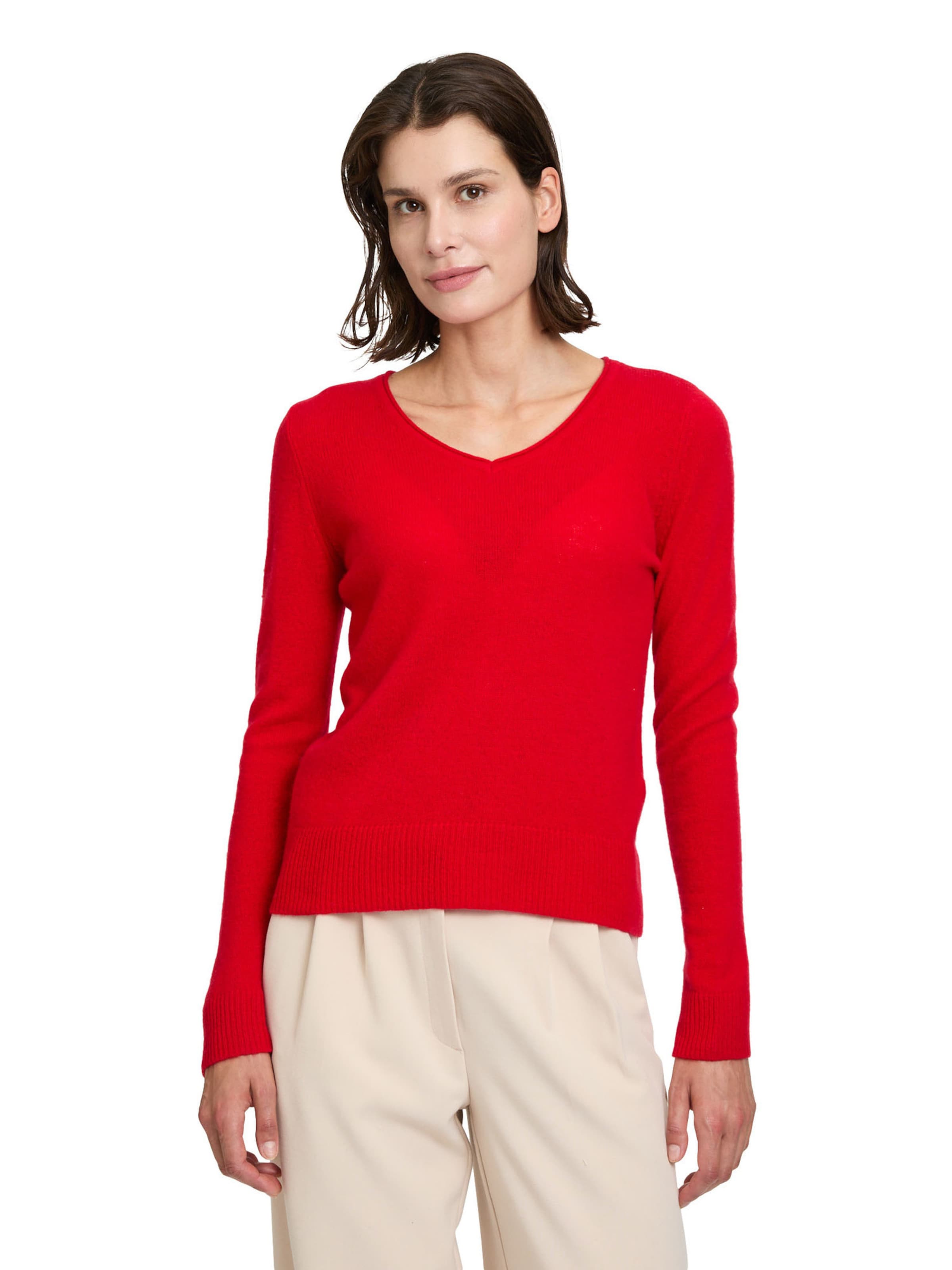 Betty Barclay Trui in Rood: voorkant