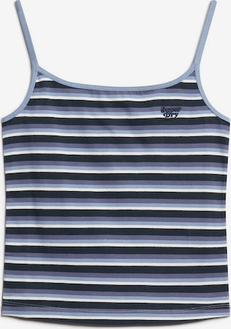 Superdry Top 'Cami' in Blue: front