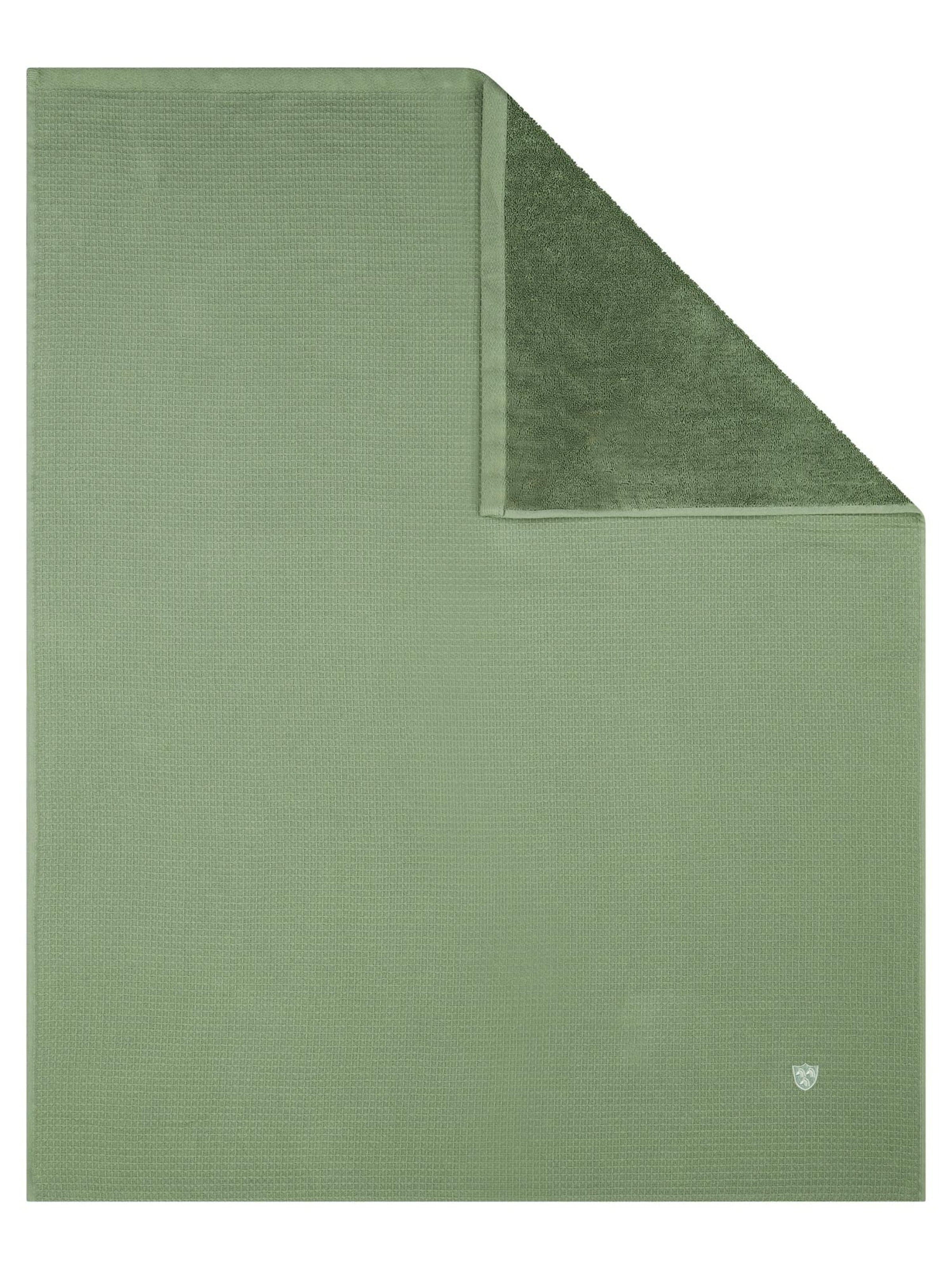 ROSS Towel 'Pique' in Green