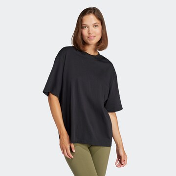 T-shirt fonctionnel 'Essentials Contemporary' ADIDAS SPORTSWEAR en noir : devant