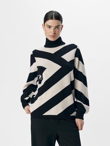 OBJECT Pullover 'RAY' i sort: forside