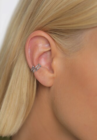 ELLINaušnice 'Single Earcuff' - srebro boja: prednji dio