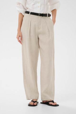 InWear Regular Trousers 'DilanaIW' in Beige: front