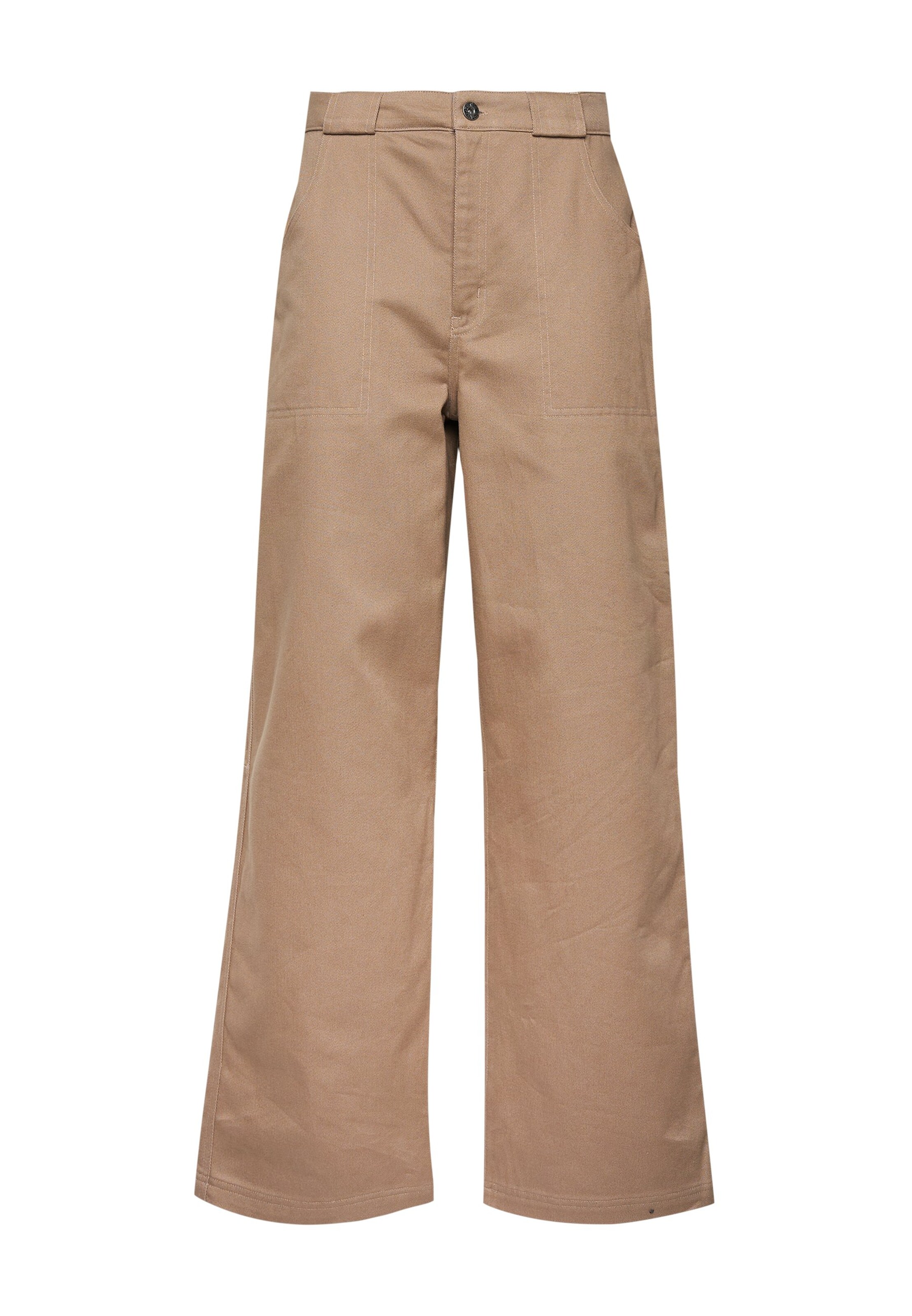 THE NORTH FACE Wide Leg Housut 'PINECREST' värissä ruskea: etupuoli
