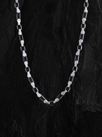 REYTEL - Cadena 'TRITON' en plata: frente