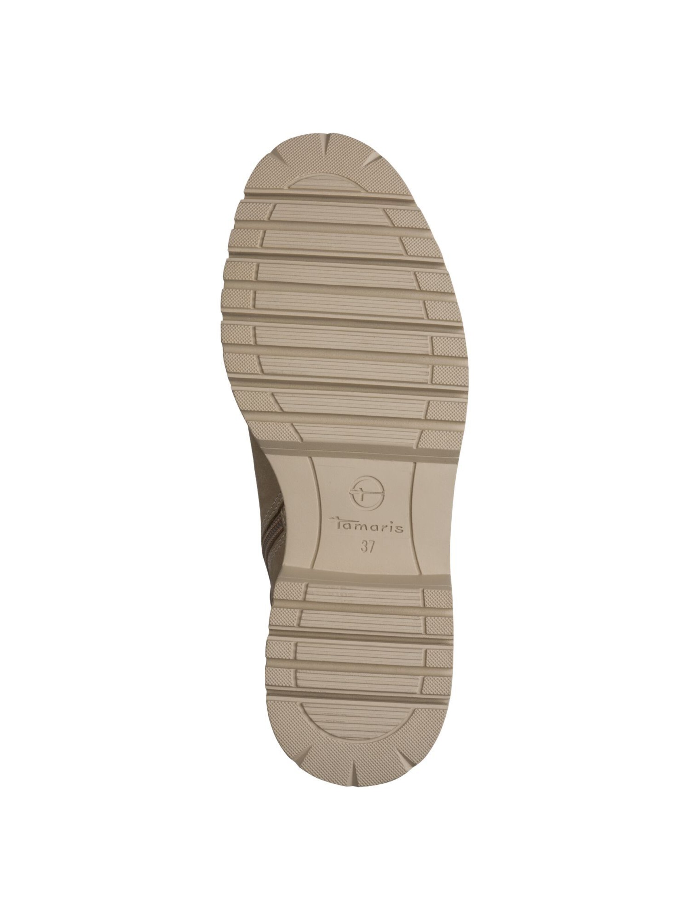 Bottines à lacets Tamaris en beige