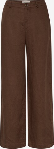 Wide Leg Pantalon 'Ninnes' Part Two en marron : devant