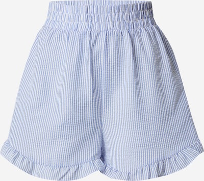 Pantaloni A-VIEW pe albastru / alb, Vizualizare produs