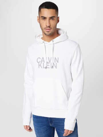 Calvin Klein Sweatshirt i vit: framsida