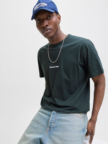 JACK & JONES Футболка 'JORNORREBRO' в Зеленый