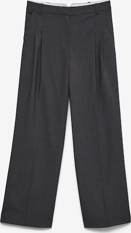 Vero Moda Tall Wide Leg Laskoshousut 'VMDEMIA' värissä harmaa: etupuoli