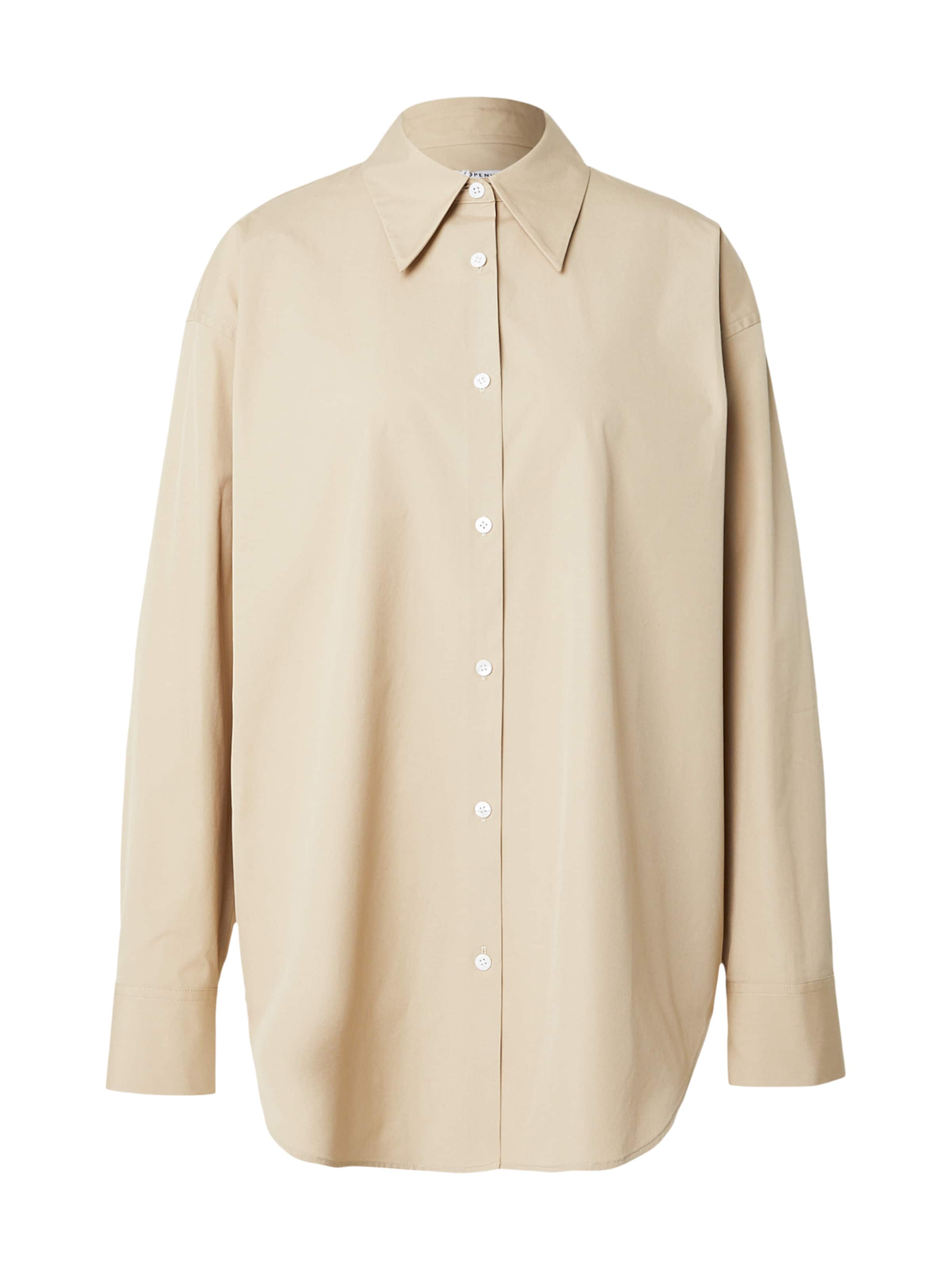 Copenhagen Studios Blouse in Beige: voorkant