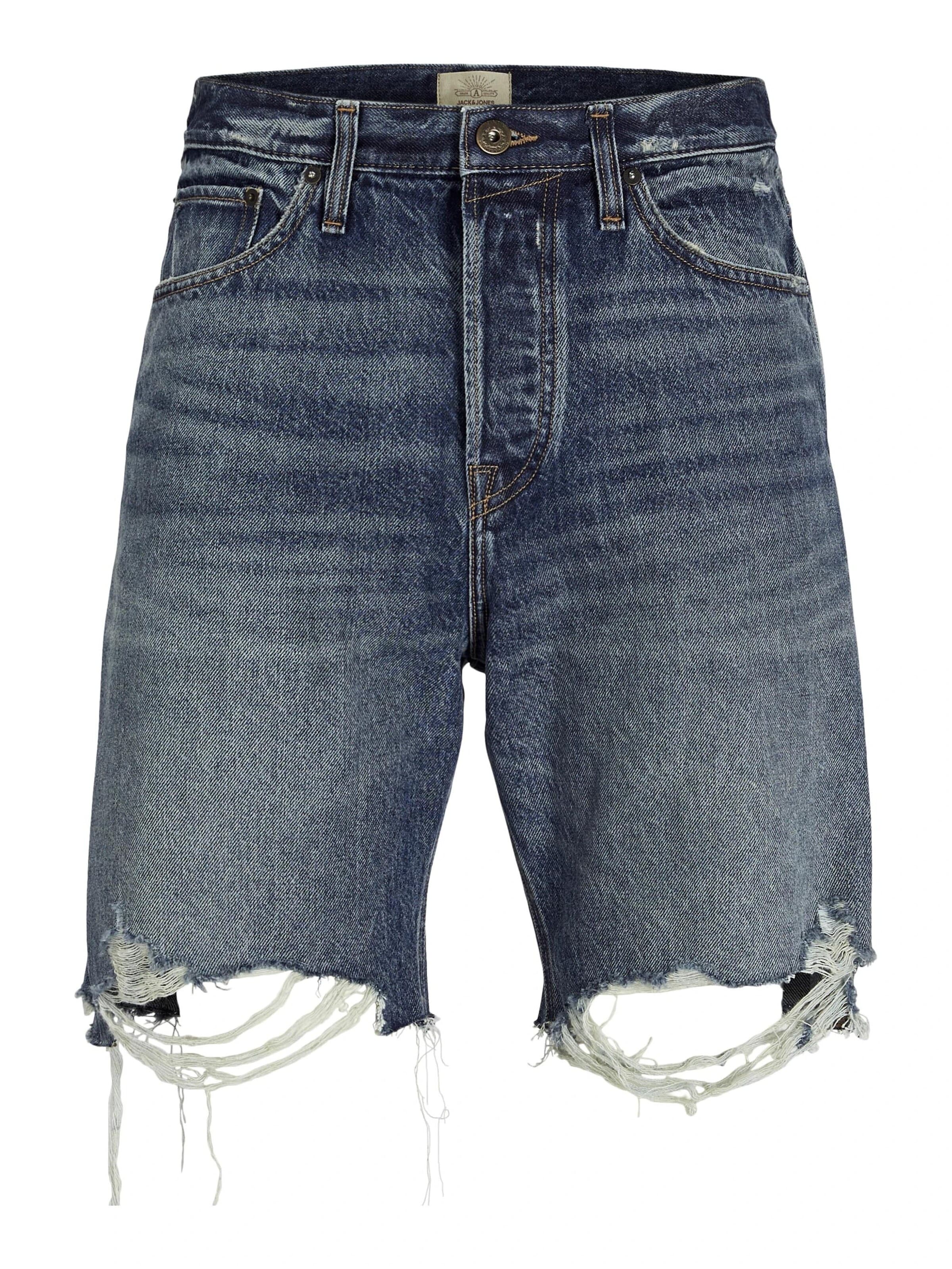 JACK & JONES Loosefit Jeans‌‌‌‌‌‌‌‌ in Blau: Vorderseite