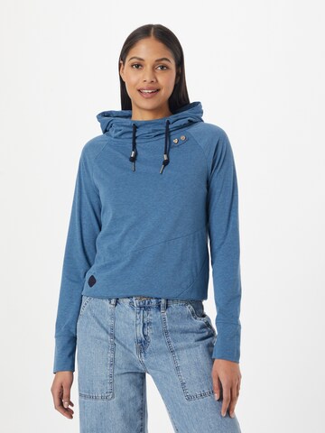 Ragwear Sweatshirt 'FUGE' in Blau: Vorderseite